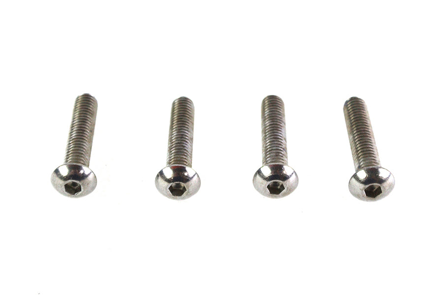 Colony Allen Button Head Screws in Stainless Steel, 8-32 x 5/8 inch (Pack of 5)