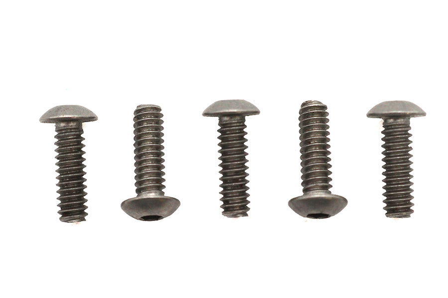 Colony Allen Button Head Screws, Stainless Steel 10-24 x 5/8 inch (Pack of 5)