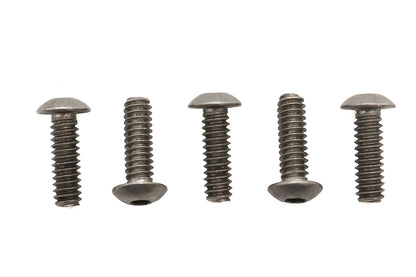 Colony Allen Button Head Screws, Stainless Steel 10-24 x 5/8 inch (Pack of 5)