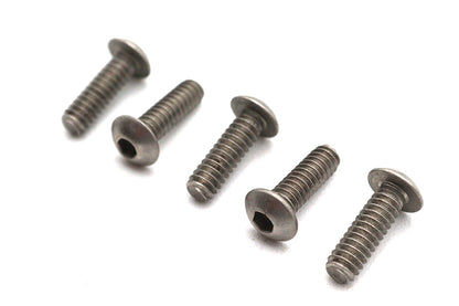 Colony Allen Button Head Screws, Stainless Steel 10-24 x 5/8 inch (Pack of 5)