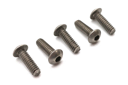 Colony Allen Button Head Screws, Stainless Steel 10-24 x 5/8 inch (Pack of 5)