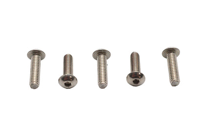 Colony Allen Button Head Screws Stainless Steel 1/4-20 x 7/8 inch (Pack of 5)