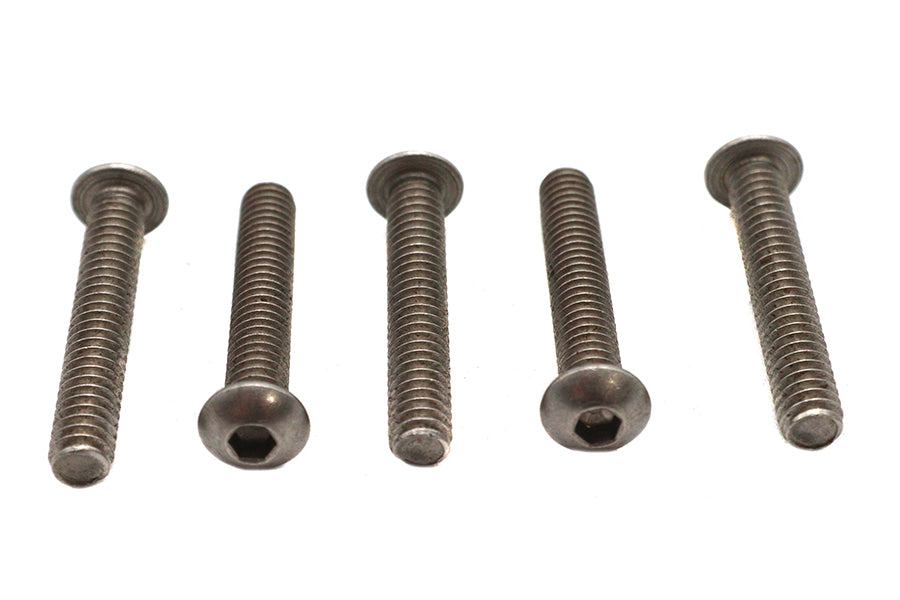 Colony Allen Button Head Screws Stainless Steel 1/4-20 x 1-1/2 Inch (Pack of 5)