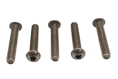 Colony Allen Button Head Screws Stainless Steel 1/4-20 x 1-1/2 Inch (Pack of 5)