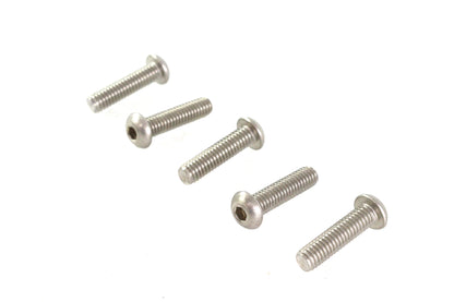 Colony Allen Button Head Screws in Stainless Steel, 5/16-18 x 1-1/4 Inch (Pack of 5)