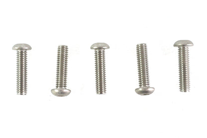 Colony Allen Button Head Screws in Stainless Steel, 5/16-18 x 1-1/4 Inch (Pack of 5)