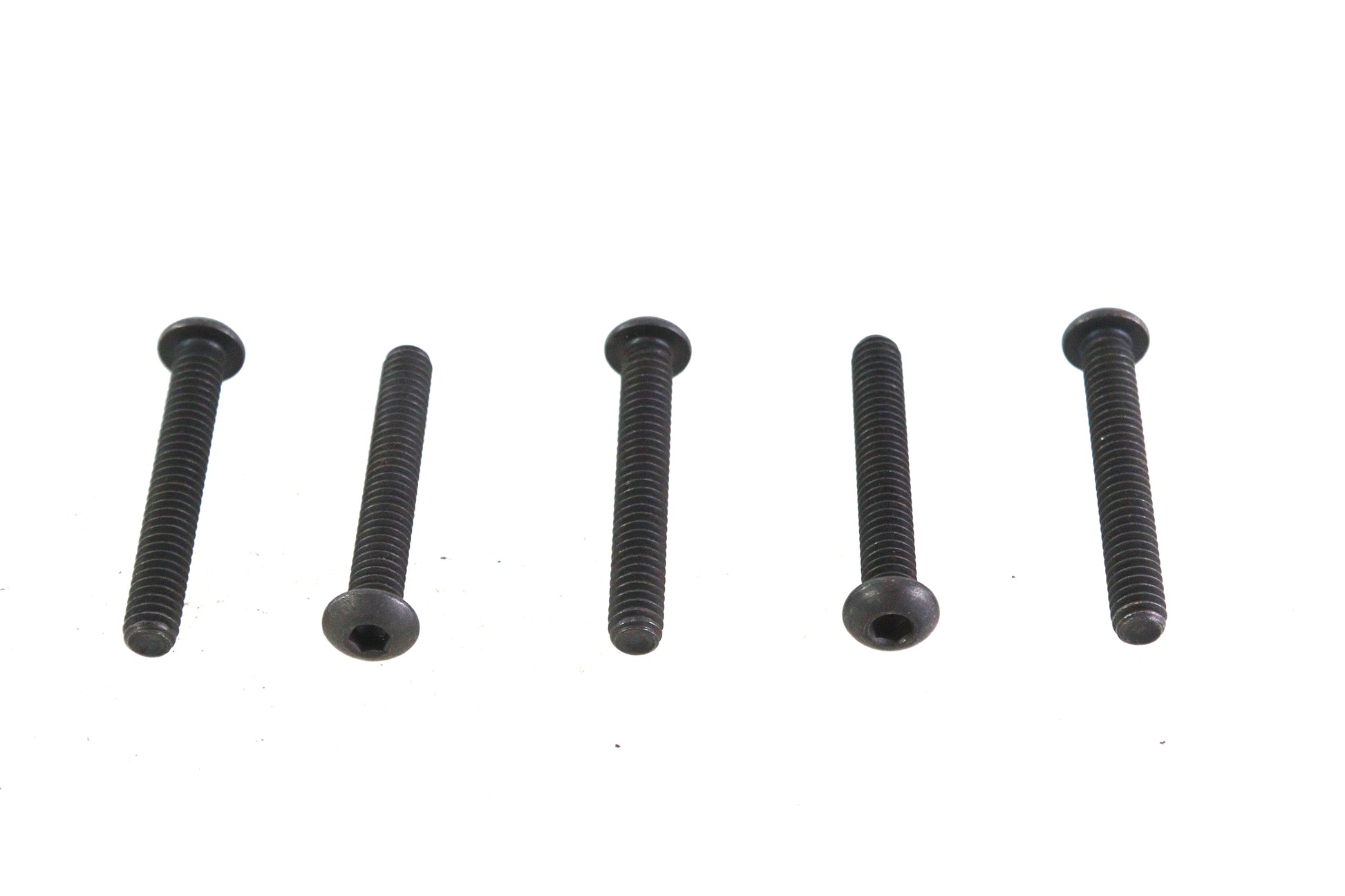 Colony Allen Button Head Screws Black 1/4-20 x 1-3/4 inch, Pack of 5