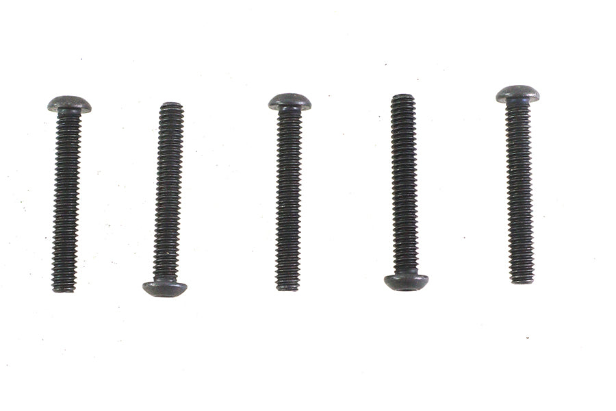Colony Allen Button Head Screws Black 1/4-20 x 1-3/4 inch, Pack of 5