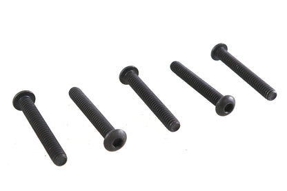 Colony Allen Button Head Screws Black 1/4-20 x 1-3/4 inch, Pack of 5