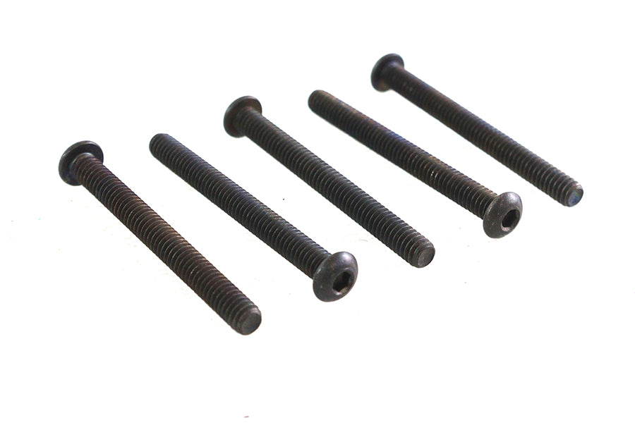 Colony Allen Button Head Screws Black 1/4-20 x 2-1/2 inch - Pack of 5