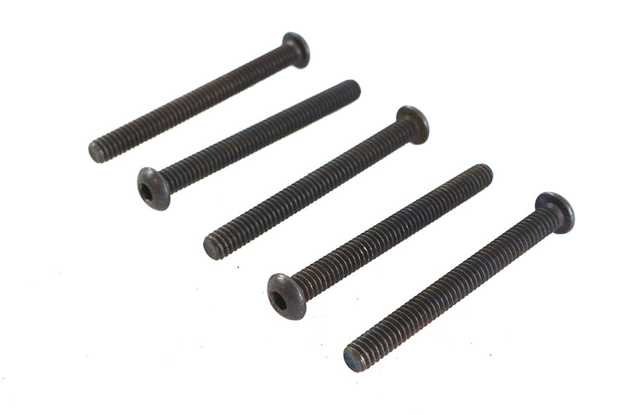 Colony Allen Button Head Screws Black 1/4-20 x 2-1/2 inch - Pack of 5