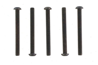 Colony Allen Button Head Screws Black 1/4-20 x 2-1/2 inch - Pack of 5