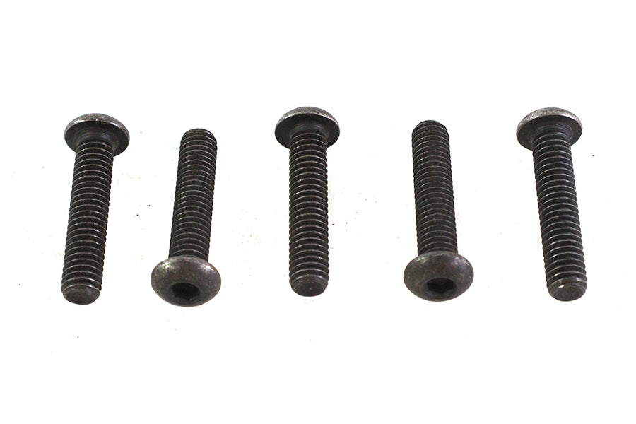 Colony Allen Button Head Screws Black 5/16-18 x 1-1/2 inch (Pack of 5)