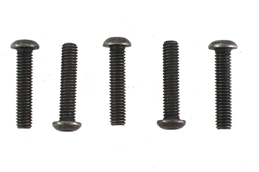 Colony Allen Button Head Screws Black 5/16-18 x 1-1/2 inch (Pack of 5)