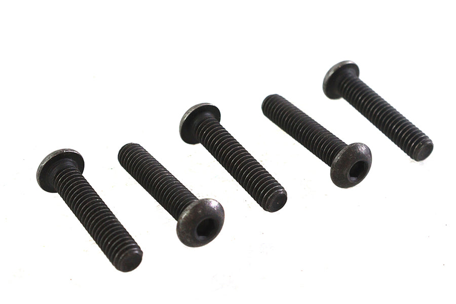 Colony Allen Button Head Screws Black 5/16-18 x 1-1/2 inch (Pack of 5)