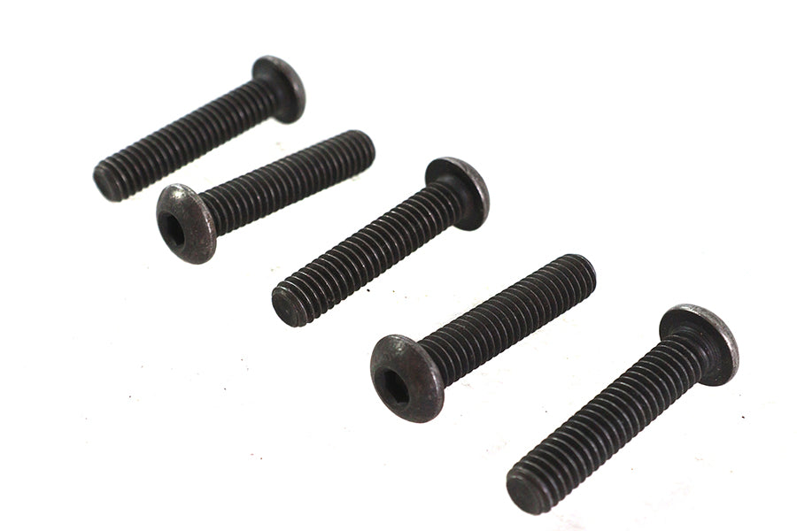 Colony Allen Button Head Screws Black 5/16-18 x 1-1/2 inch (Pack of 5)
