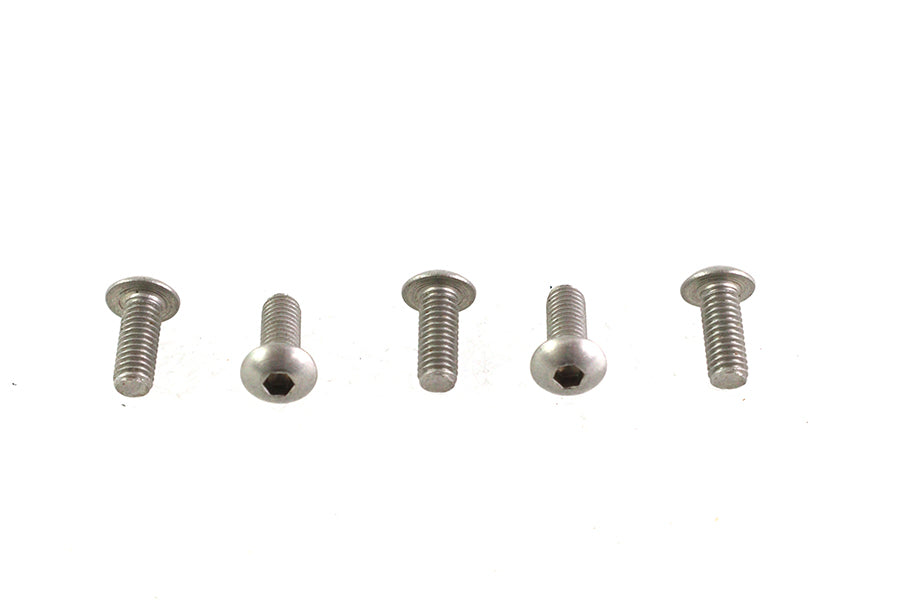 Colony Allen Button Head Screws Stainless Steel 10-32 x 1/2 inch (Pack of 5)