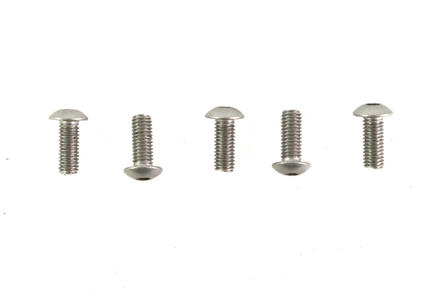 Colony Allen Button Head Screws Stainless Steel 10-32 x 1/2 inch (Pack of 5)