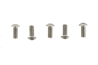 Colony Allen Button Head Screws Stainless Steel 10-32 x 1/2 inch (Pack of 5)