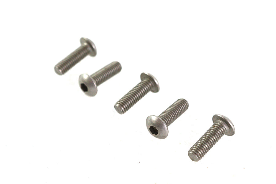 Colony Allen Button Head Screws Stainless Steel 10-32 x 5/8 inch (Pack of 5)