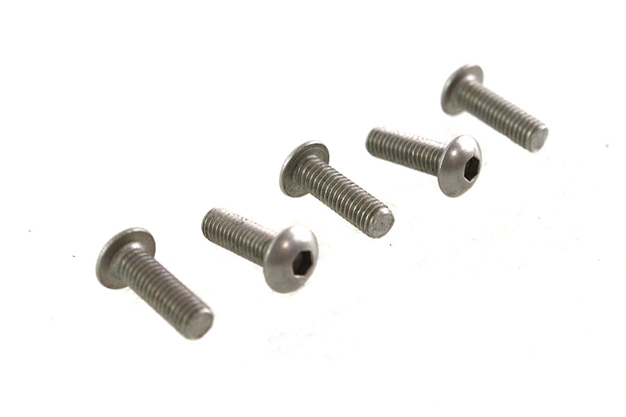 Colony Allen Button Head Screws Stainless Steel 10-32 x 5/8 inch (Pack of 5)