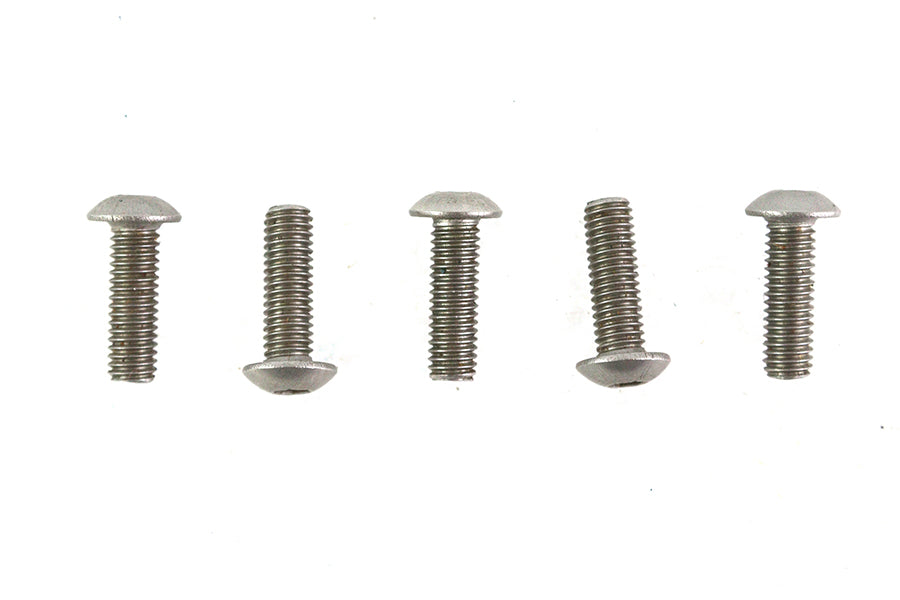 Colony Allen Button Head Screws Stainless Steel 10-32 x 5/8 inch (Pack of 5)
