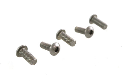 Colony Allen Button Head Screws Stainless Steel 1/4 inch-28 x 5/8 inch (Pack of 5)