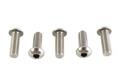 Colony Allen Button Head Screws Stainless Steel 1/4-28 x 3/4 inch – Pack of 5