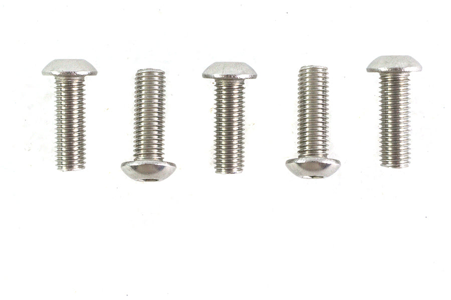 Colony Allen Button Head Screws Stainless Steel 1/4-28 x 3/4 inch – Pack of 5