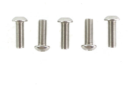 Colony Allen Button Head Screws Stainless Steel 1/4-28 x 3/4 inch – Pack of 5