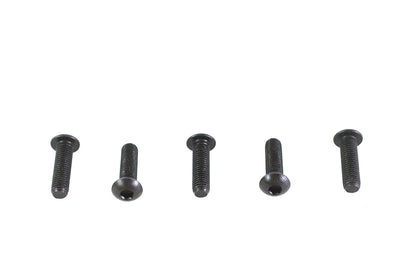 Colony Allen Button Head Screws Black 1/4-28 x 7/8 inch (Pack of 5)
