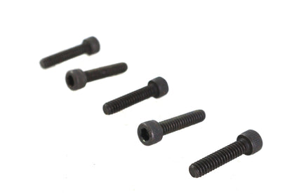 V-Twin 10-24 x 7/8 inch Allen Socket Cap Screw Black (Pack of 5)