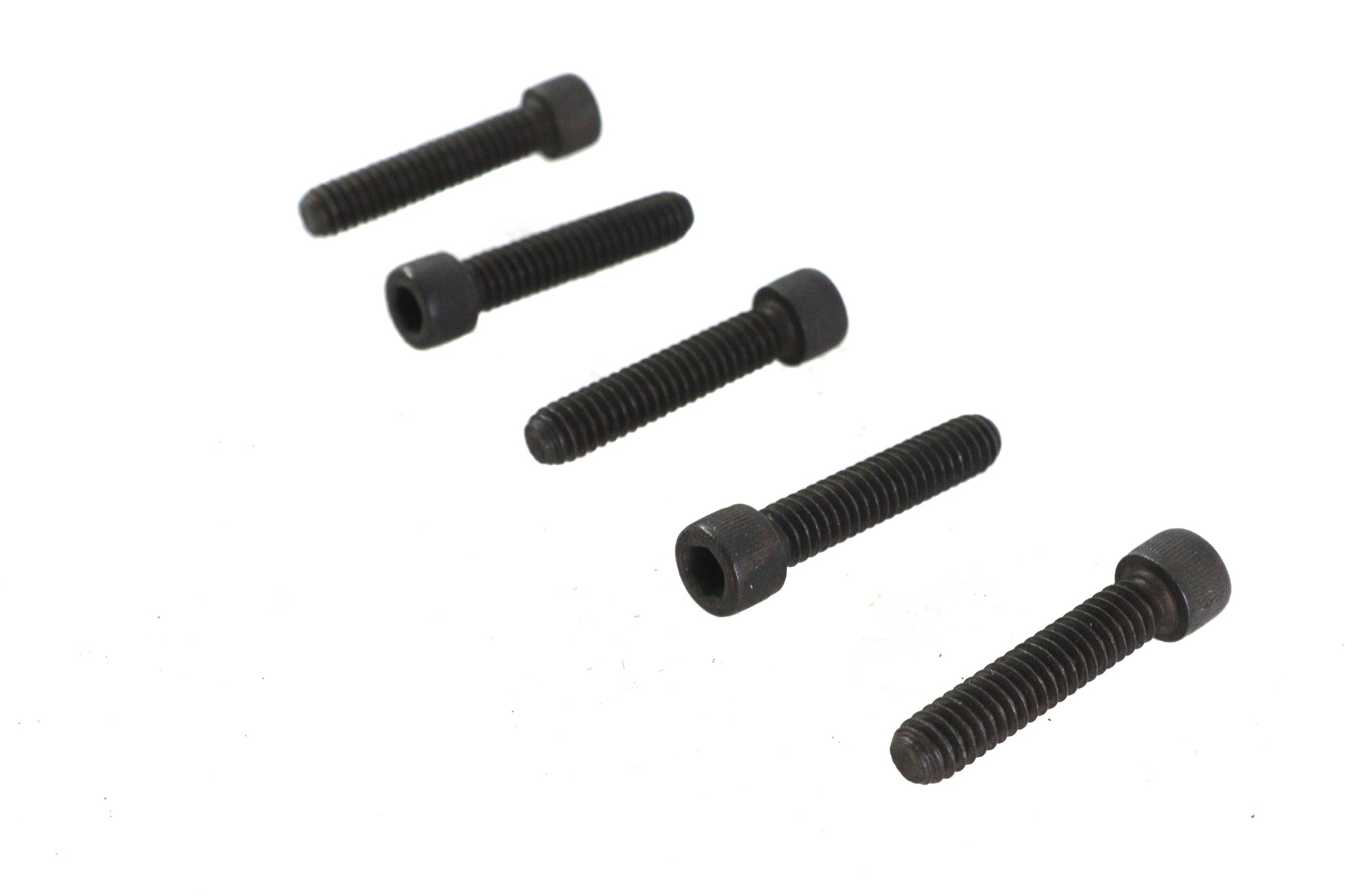V-Twin 1/4 inch-20 x 1-1/4 inch Allen Socket Cap Screw Black (Pack of 5)