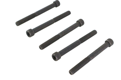 V-Twin 1/4 inch-20 x 2-1/2 inch Allen Socket Cap Screw Black (Pack of 5)