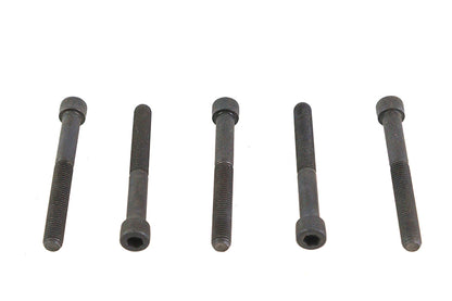 V-Twin 1/4 Inch-28 x 2-1/4 Inch Allen Socket Cap Screw Black (Pack of 5)