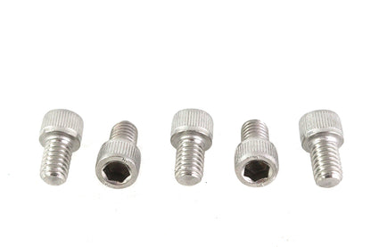 V-Twin 5/16 inch-18 x 1/2 inch Allen Socket Cap Screw Black (Pack of 5)