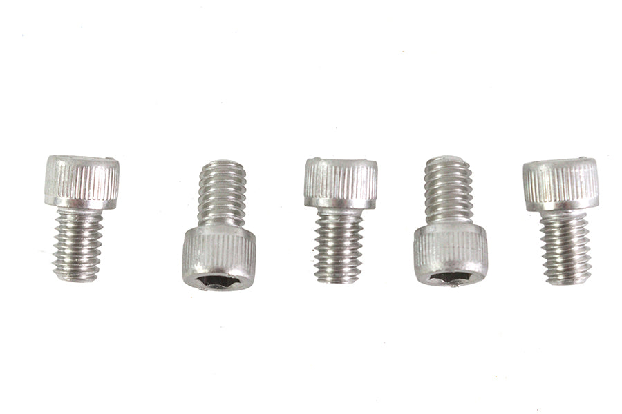 V-Twin 5/16 inch-18 x 1/2 inch Allen Socket Cap Screw Black (Pack of 5)