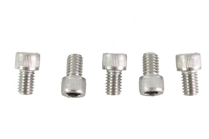 V-Twin 5/16 inch-18 x 1/2 inch Allen Socket Cap Screw Black (Pack of 5)