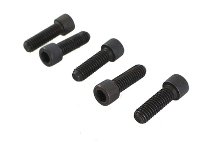 V-Twin 5/16 inch-18 x 1 inch Allen Socket Cap Screw Black (Pack of 5)