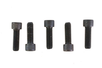 V-Twin 5/16 inch-18 x 1 inch Allen Socket Cap Screw Black (Pack of 5)