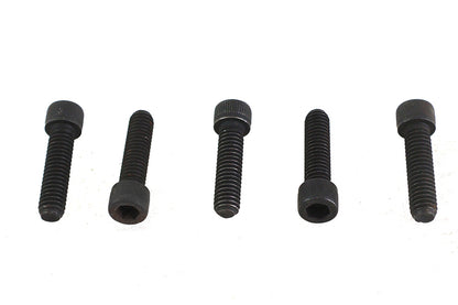 V-Twin 5/16 inch-18 x 1-1/4 inch Allen Socket Cap Screw Black (Pack of 5)