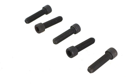 V-Twin 5/16 inch-18 x 1-1/4 inch Allen Socket Cap Screw Black (Pack of 5)