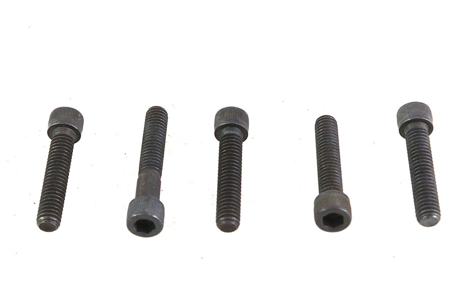 V-Twin 5/16 inch-18 x 1-3/4 inch Allen Socket Cap Screw Black (Pack of 5)