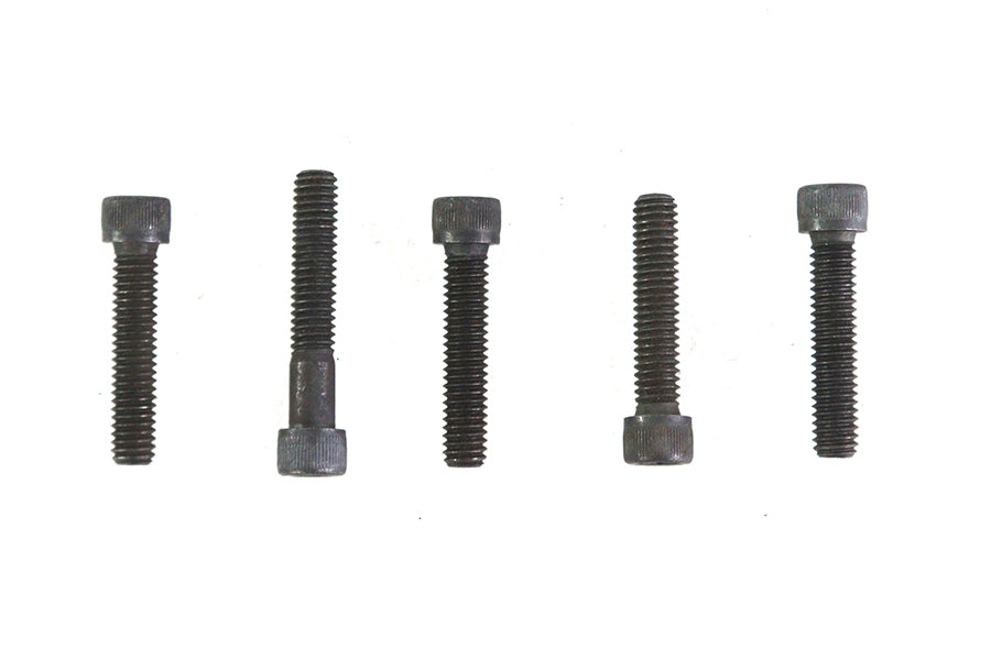 V-Twin 5/16 inch-18 x 1-3/4 inch Allen Socket Cap Screw Black (Pack of 5)