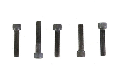 V-Twin 5/16 inch-18 x 1-3/4 inch Allen Socket Cap Screw Black (Pack of 5)