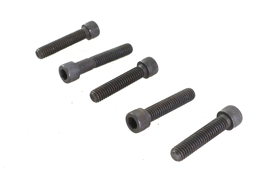V-Twin 5/16 inch-18 x 1-3/4 inch Allen Socket Cap Screw Black (Pack of 5)