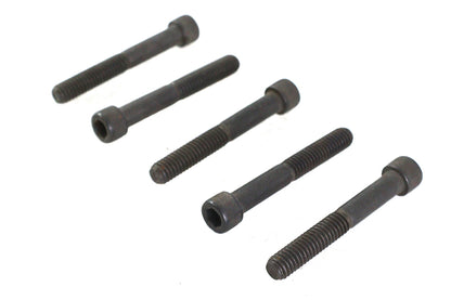 V-Twin 5/16-18 x 2-1/2 inch Allen Socket Cap Screw Black (Pack of 5)