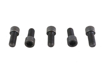 V-Twin 7/16 inch-14 x 1 inch Allen Socket Cap Screw Black (Pack of 5)