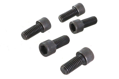 V-Twin 7/16 inch-14 x 1 inch Allen Socket Cap Screw Black (Pack of 5)