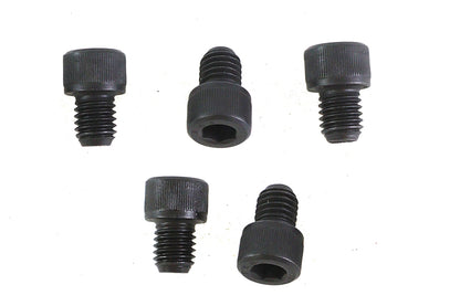 V-Twin 1/2 inch-13 x 5/8 inch Allen Socket Cap Screw Black, Pack of 5